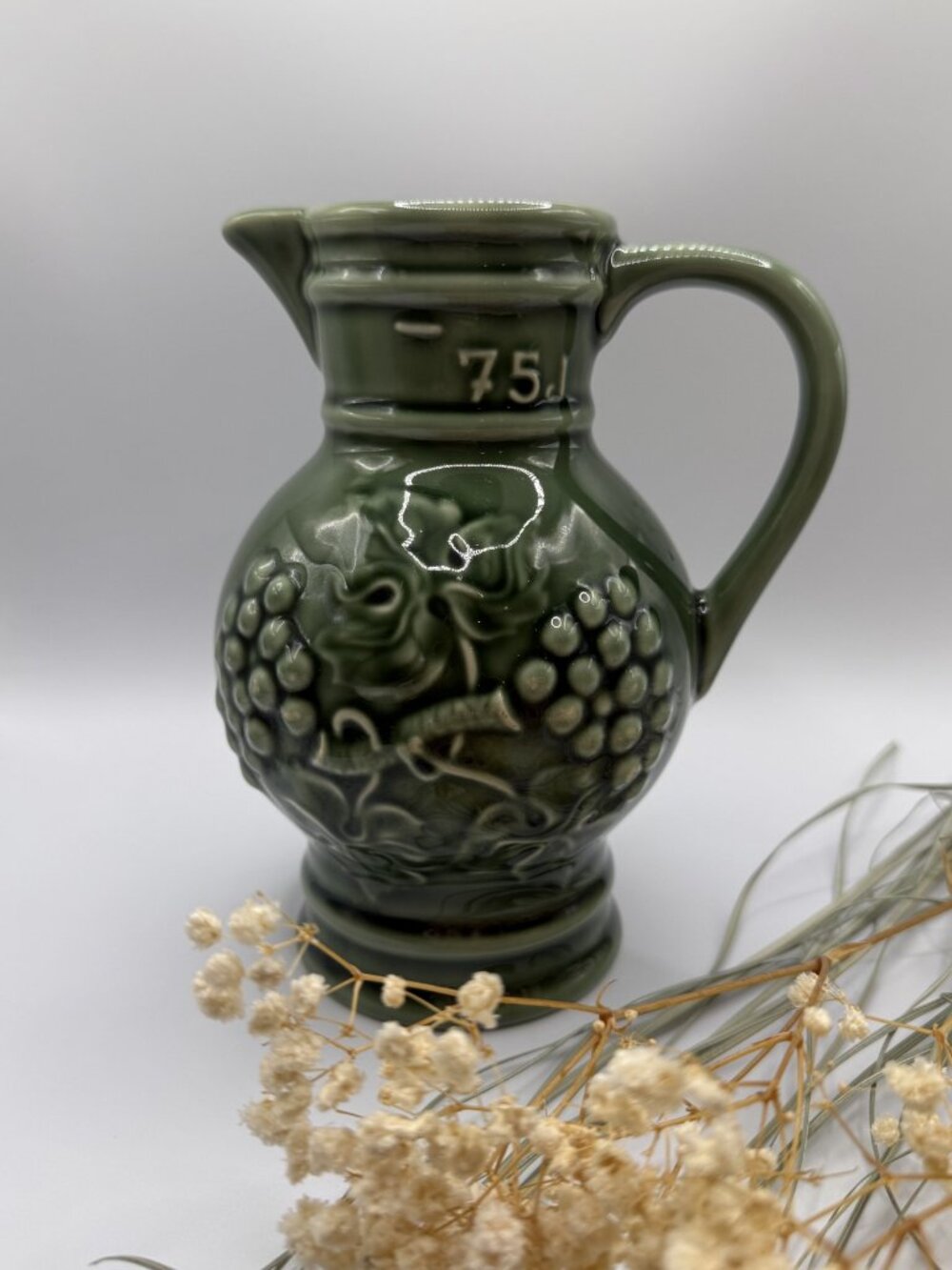 Vintage Revol La Porcelaine France 75cl Wine Pitcher